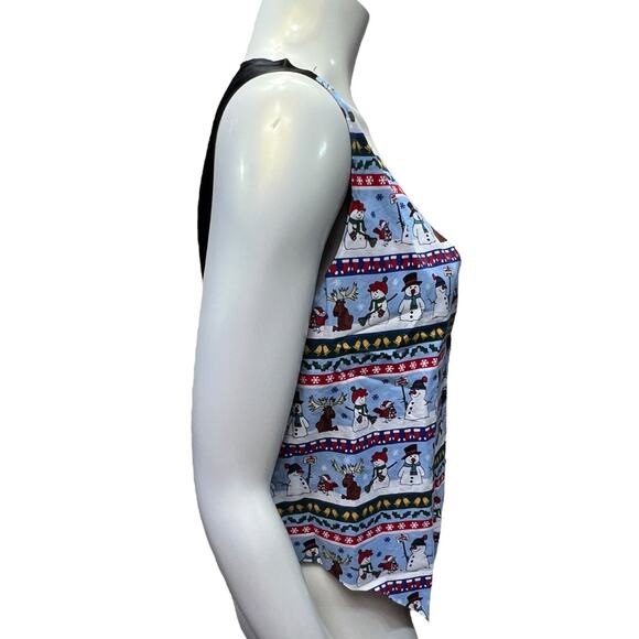Nutcracker Extra Large Snowman Snowflake Vest, Women's 90s, Great Condition - Picture 4 of 9